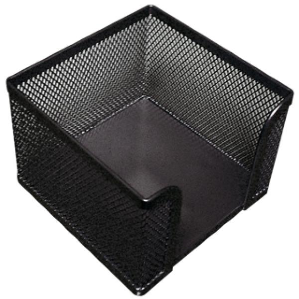 Suporte Q - Connect p/ Bloco de Notas Metalico de Rede Preto