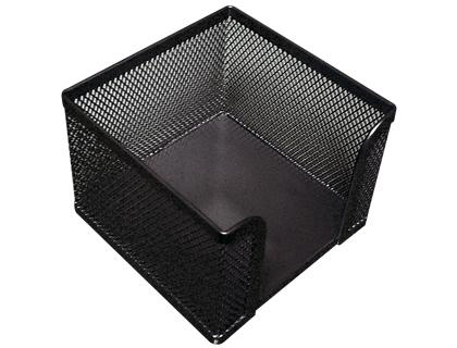 Suporte Q - Connect p/ Bloco de Notas Metalico de Rede Preto