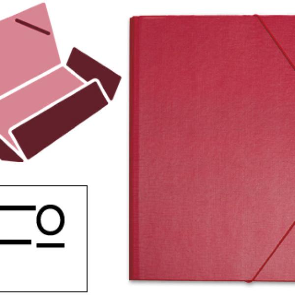 Pasta de Elasticos, Plastica, Simples, Vermelho