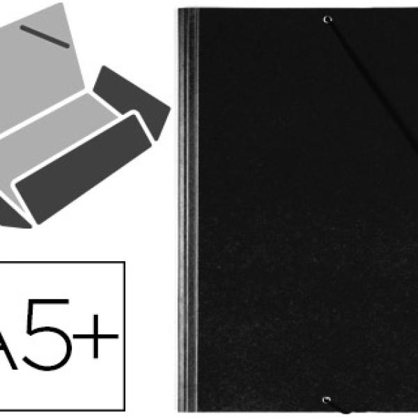 Pasta de Elasticos Saro c/ Abas em Plastico Quarto Preto