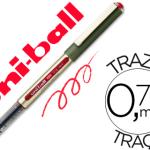 Marcador Uni - Ball Roller Ub - 157 Vermelho 0,7 mm