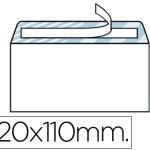 Pack 500x Envelope Americano 110x220mm sem Janela