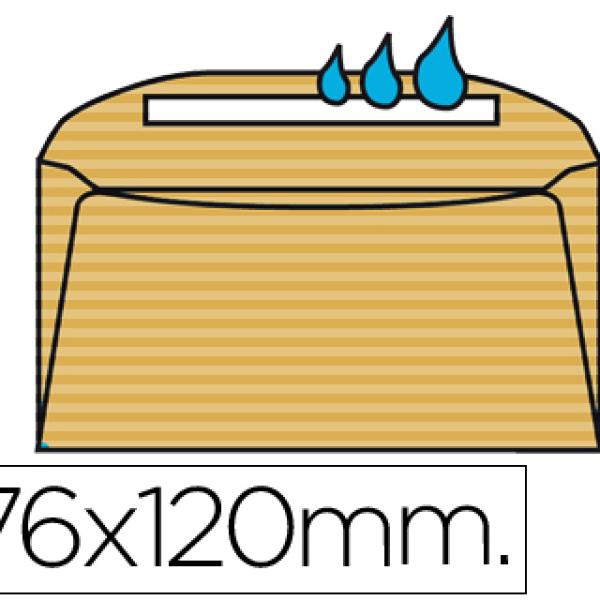 Envelope Comercial Normalizado 120X176mm Creme (500 Unidades)