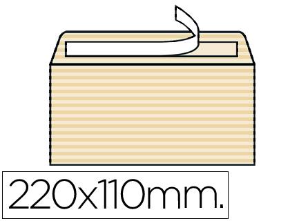 Envelope Americano 110X220mm Amarelado (250 Unidades)