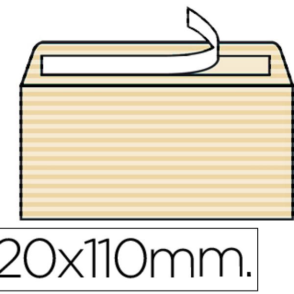 Envelope Americano 110X220mm Amarelado (250 Unidades)