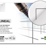 Bloco de Desenho Lineal Colado 230X325mm 20F 130g/m2 c/ Esquadria