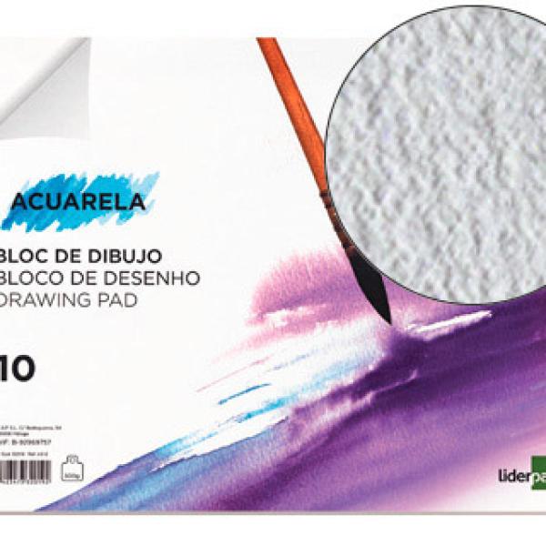 Bloco Desenho Aguarela Espiral A3 420X297mm 10F