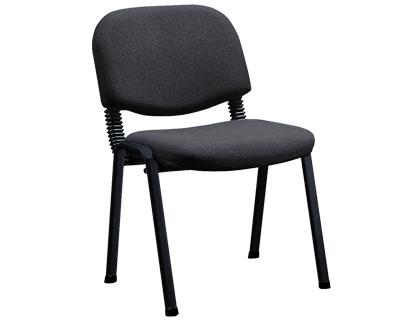 Cadeira de Escritorio Q - Connect 81x46,5x44 cm de Cor Preto