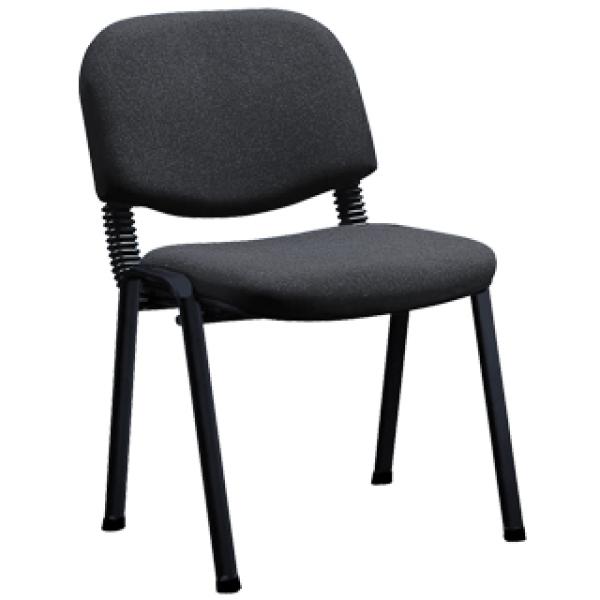 Cadeira de Escritorio Q - Connect 81x46,5x44 cm de Cor Preto