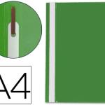 Pasta Dossier Q - Connect Fastener em Plastico Din A4 Verde