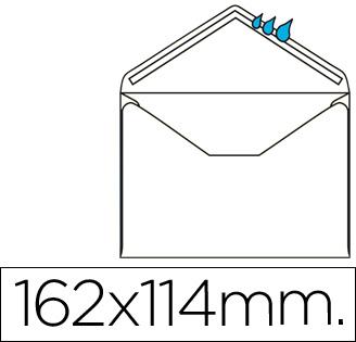 Pack 500x Envelope Mínimo Normalizado Branco 114x162mm Engomado