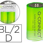 Blister 2x Pilhas Alcalinas D / LR20 - Q - CONNECT