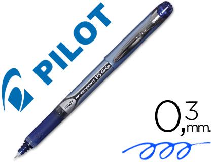 Marcador Pilot Ponta Fina V - 5 Grip Azul 0.5 mm
