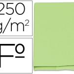 Classificador Gio de Cartolina Folio Pocket Verde c/ Bolsa e Aba 250g