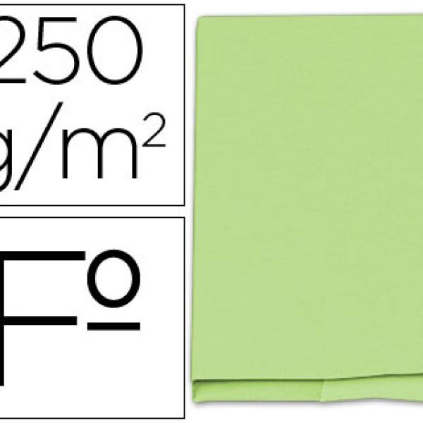 Classificador Gio de Cartolina Folio Pocket Verde c/ Bolsa e Aba 250g