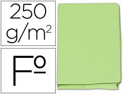 Classificador Gio de Cartolina Folio Pocket Verde c/ Bolsa e Aba 250g