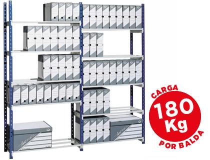 Estante Fast Paperflow Metalica 5 Estantes - Base