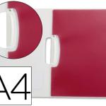 Bolsa Dossier Beautone A4 c/ Clip Lateral, Cristal c/ Separadores