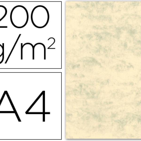 Cartolina Michel Marmoreada A4 200 Gr Creme Claro (100 Folhas)