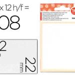 Etiquetas Adesivas 10 + 2 Folhas, 22X32 mm, 108 Etiquetas
