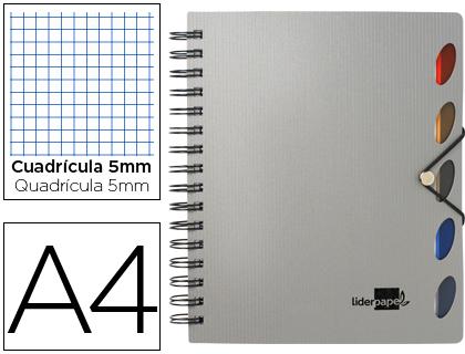Caderno Espiral Executive 100 Fls A4 Prata