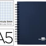 Caderno Espiral Executive 100 Fls A5 Azul Quad