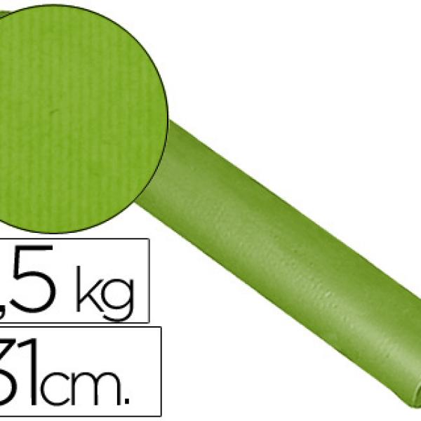 Papel Fantasia Impresma Kraft Liso Pistache 31 cm - 3.5 Kg