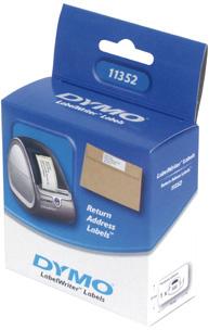 Etiquetas Adesivas p/ Impressora Labelwriter 400 - 57X32 Mm Multifuncoes 1000 Etiquetas - DYMO