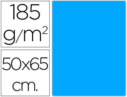 Cartolina Guarro 185 Gr 50X65 cm Azul Maldivas