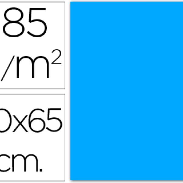 Cartolina Guarro 185 Gr 50X65 cm Azul Maldivas