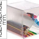 Cubo de Arquivo Archivo 2000 em Cruz em Poliestireno Transparente 152x152x152 mm