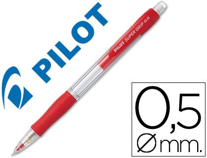 Lapiseira Pilot Super Grip Vermelho 0,5 mm c/ Grip