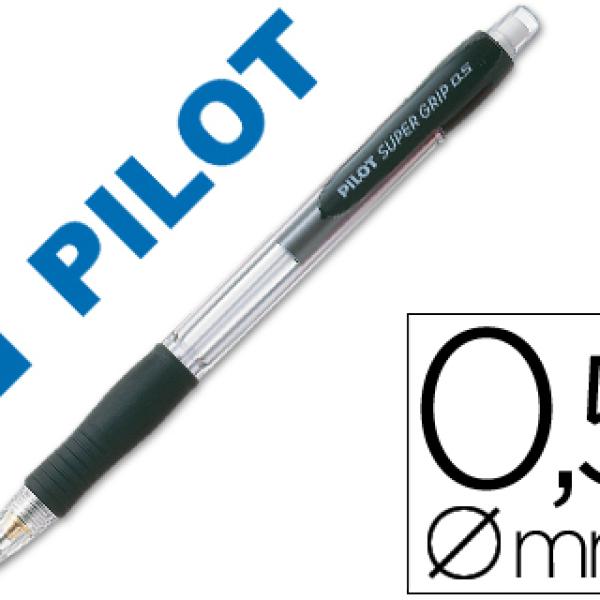 Lapiseira Pilot Super Grip Preto 0,5 mm c/ Grip