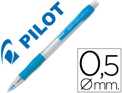 Lapiseira Pilot Super Grip Celeste 0,5 mm c/ Grip