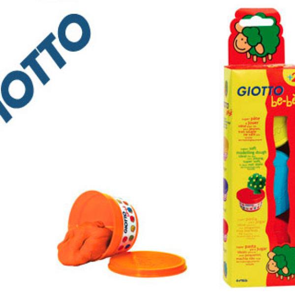 Pasta Giotto p/ Modelar Embalagem de 3 Cores