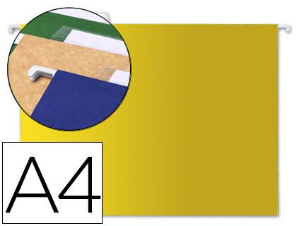 Capas de Suspensão Din A4 Kraft Amarelo