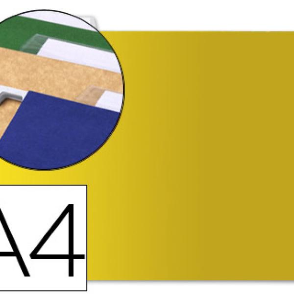Capas de Suspensão Din A4 Kraft Amarelo