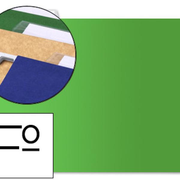 Capas de Suspensão Folio Kraft Verde