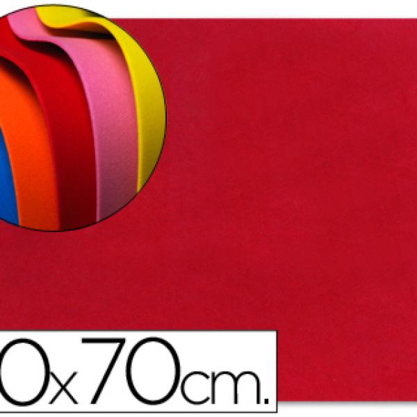 Goma Eva Musgami 50X70 cm Espessura 1,5 mm Vermelho