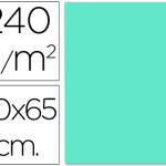 Cartolina 240 Gr 50X65 cm Azul Turquesa