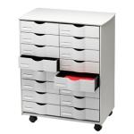 Movel Auxiliar Paperflow Multifuncoes c/ 16 Blocos 2 Coluna 715x580x343 mm