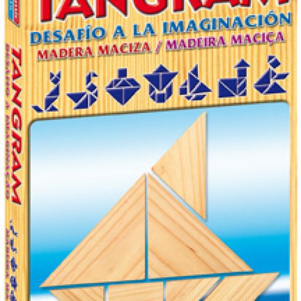 Jogo De Mesa Falomir Tangram De Madeira - FALOMIR