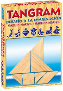 Jogo De Mesa Falomir Tangram De Madeira - FALOMIR