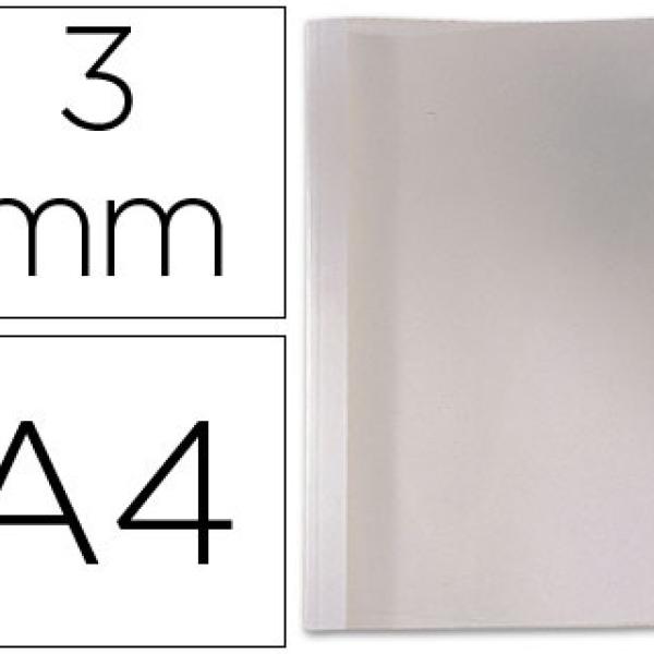 Capa de Encadernacao Gbc Termica em PVC e Cartolina Lombada de 3 mm