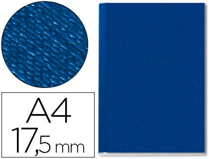 Capa de Encadernacao Leitz Channel Rigida Azul Lombada 17,5 mm Capacidadee 175 Folhas