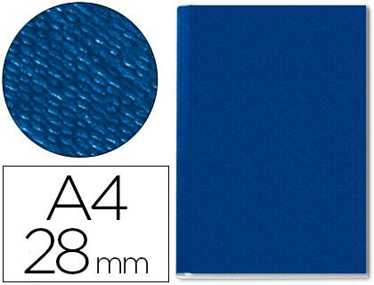 Capa de Encadernacao Leitz Channel Rigida Azul Lombada 28 mm Capacidadee 280 Folhas