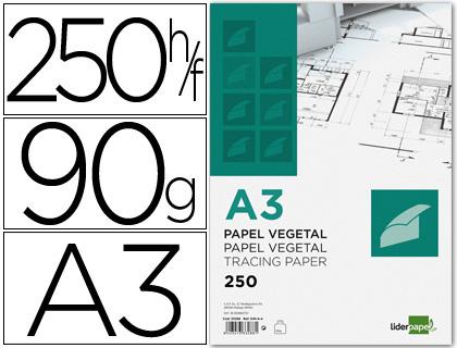 Papel Vegetal Din - A3 90Gr Folha (1 Unidade)