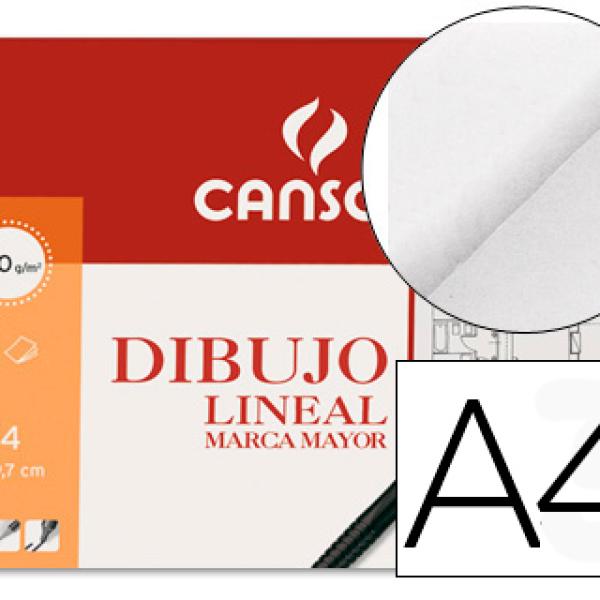Papel Desenho Canson 160Gr Din A4 em Miniembalagems de 10 Folhas