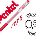 Roller Pentel K116 Gel Grip Vermelho