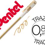 Roller Pentel K118 Ouro Metal